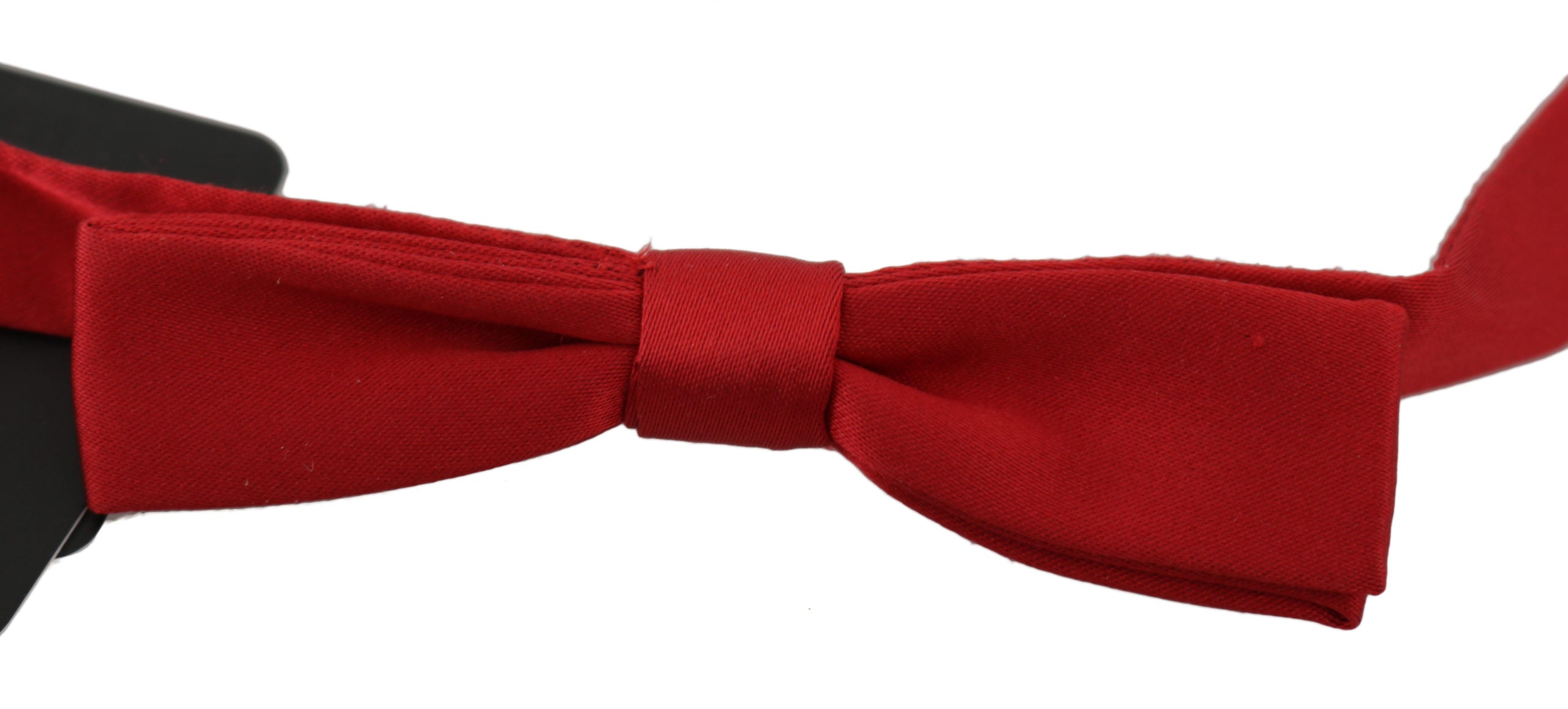 Elegant Red Silk Bow Tie - ventzia