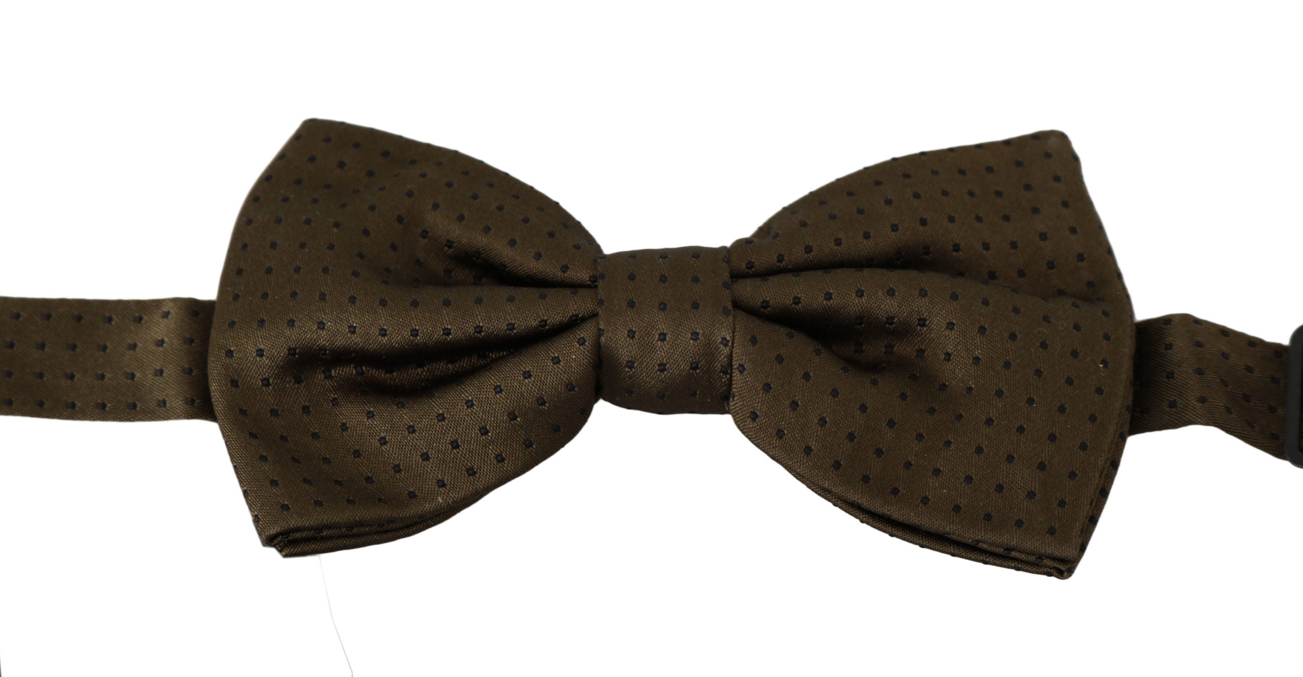 Elegant Silk Polka Dot Bow Tie - ventzia