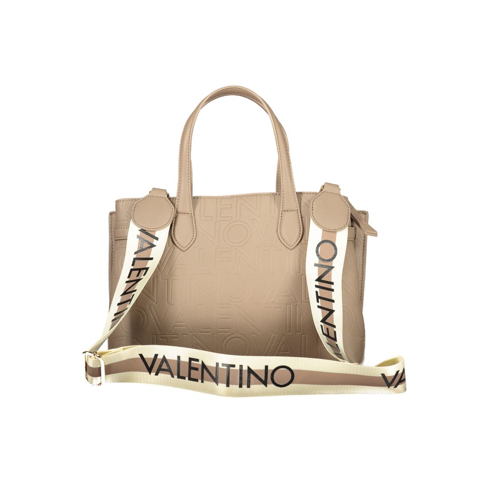 Marrone Poliuretano Women Handbag - ventzia