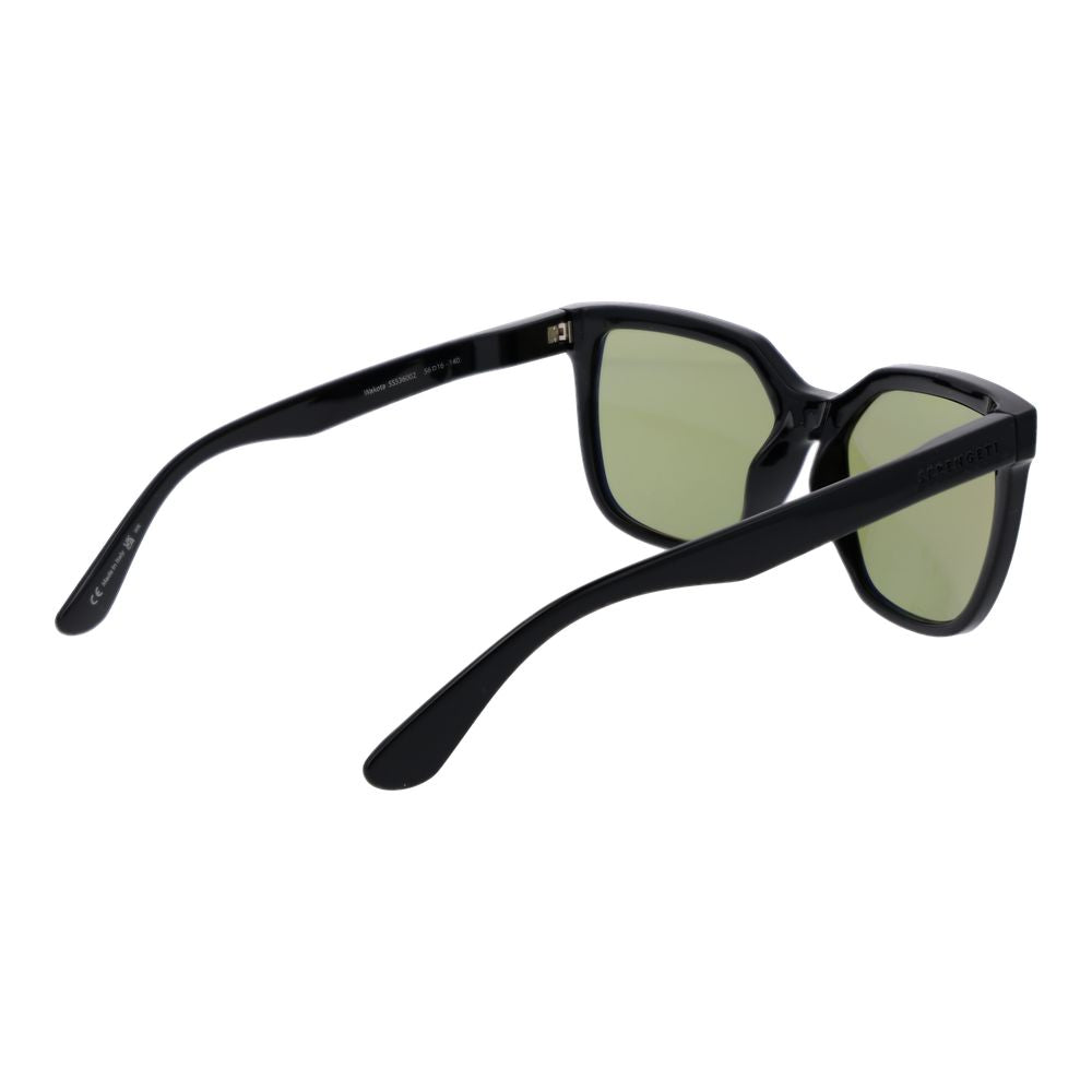 Black Plastic Sunglasses - ventzia