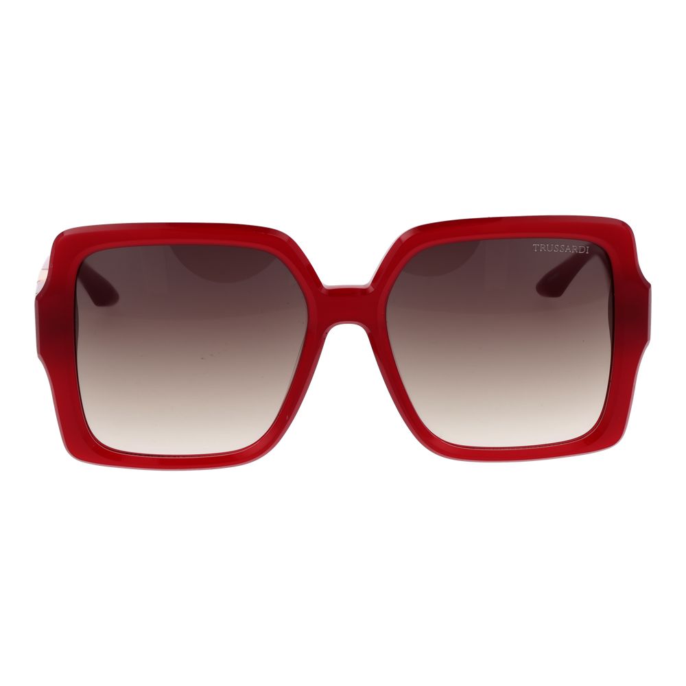 Red Acetate Sunglasses