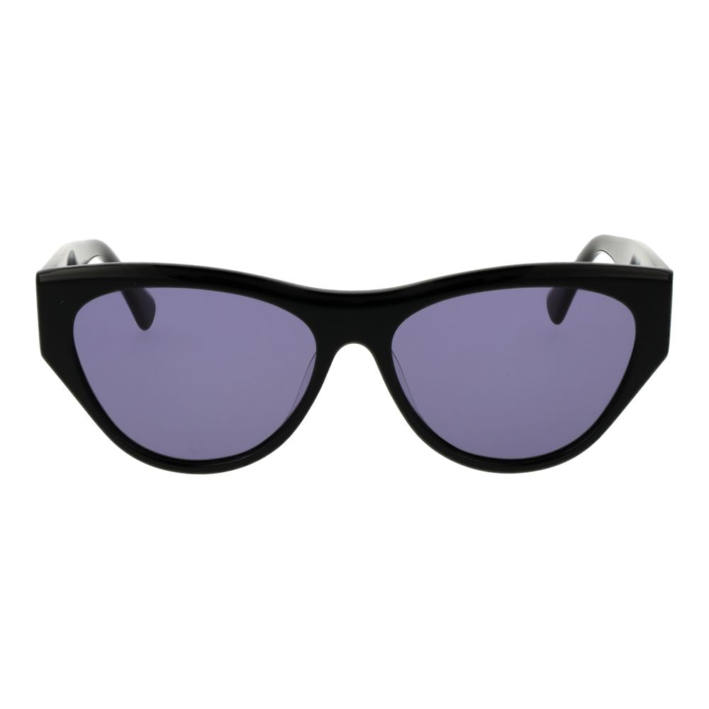 Black Plastic Sunglasses - ventzia