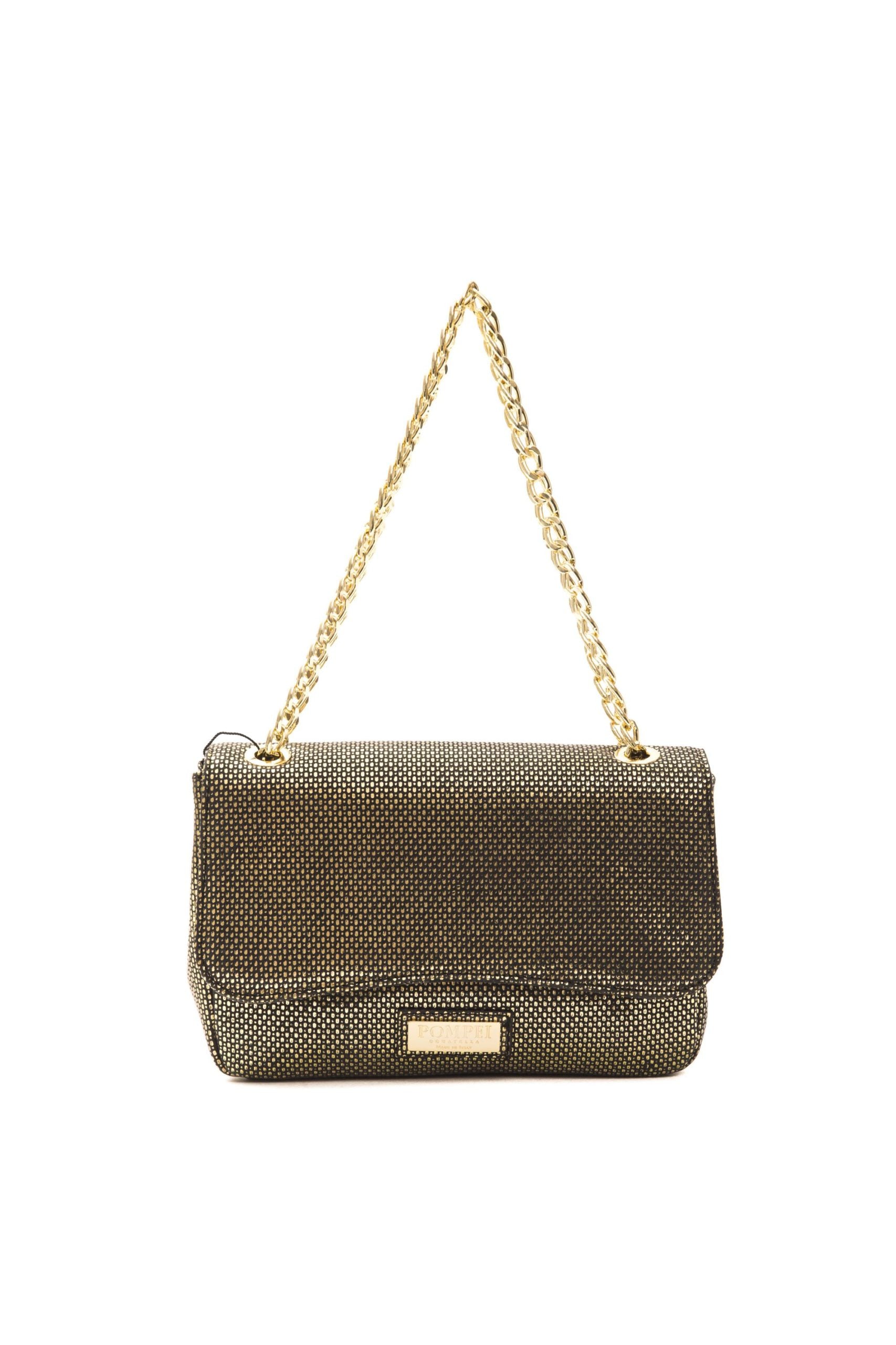 Black Leather Women Crossbody Bag - ventzia