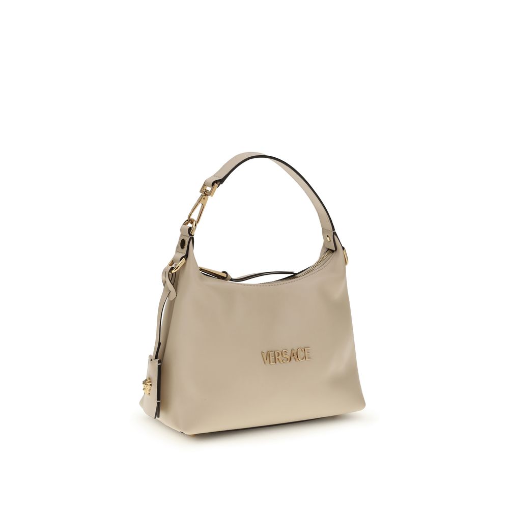 Beige Calf Leather Bos Taurus Handbag - ventzia
