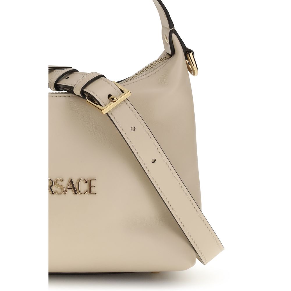 Beige Calf Leather Bos Taurus Handbag - ventzia