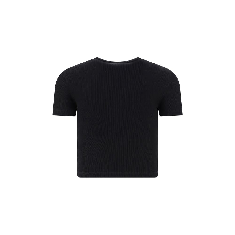 Black Cotton T-Shirt