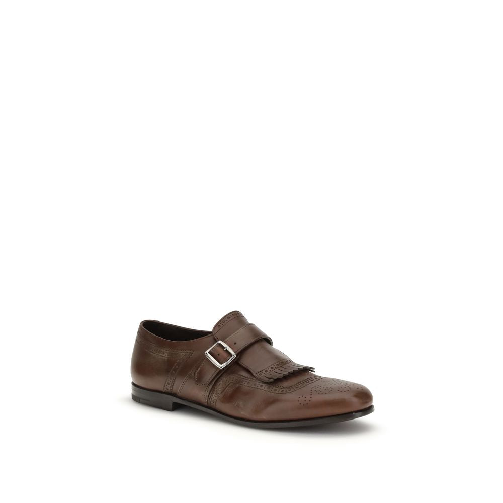 Brown Rubber Slip-On Loafers - ventzia