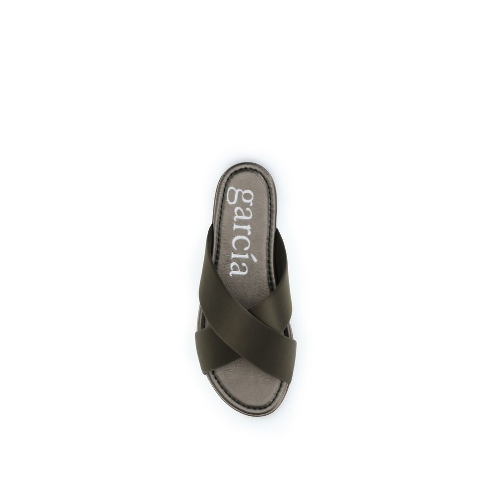 Brown Silk Sandals - ventzia