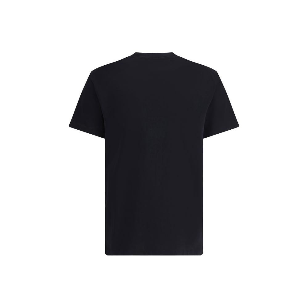 Black Cotton T-Shirt - ventzia