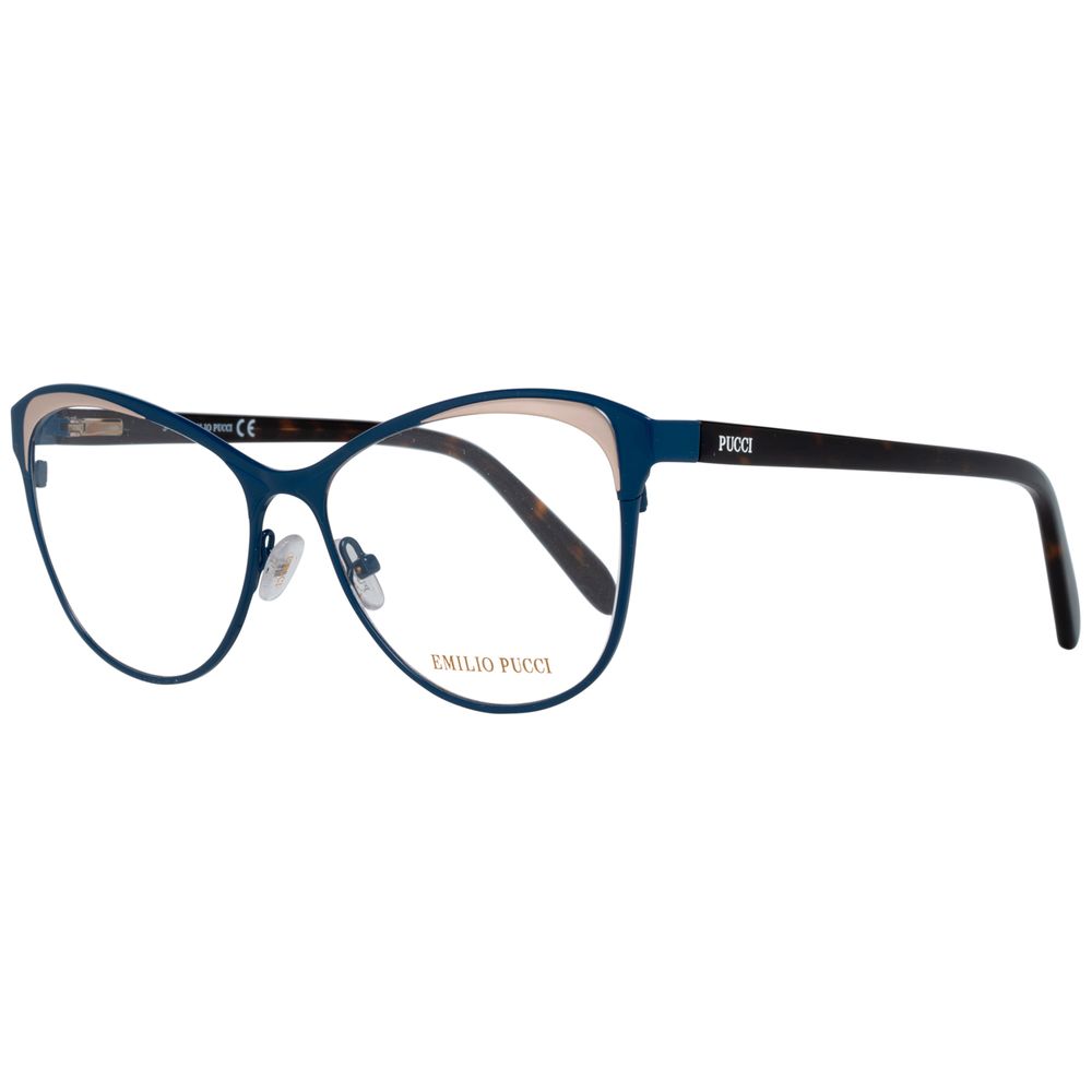 Blue Metal Glasses (Frames) - ventzia