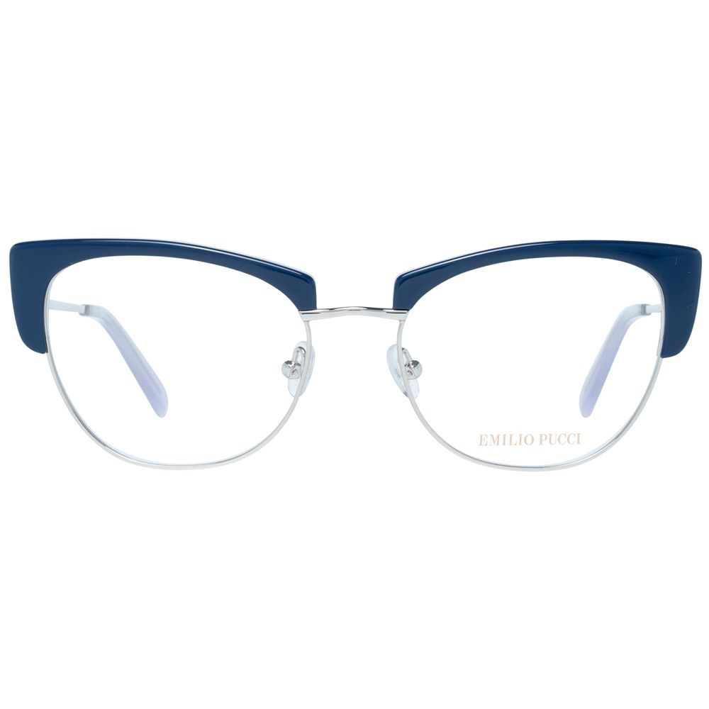 Blue Metal Glasses (Frames) - ventzia