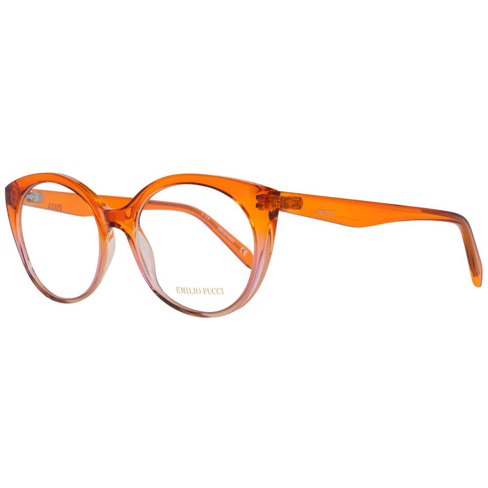 Orange Plastic Glasses (Frames) - ventzia