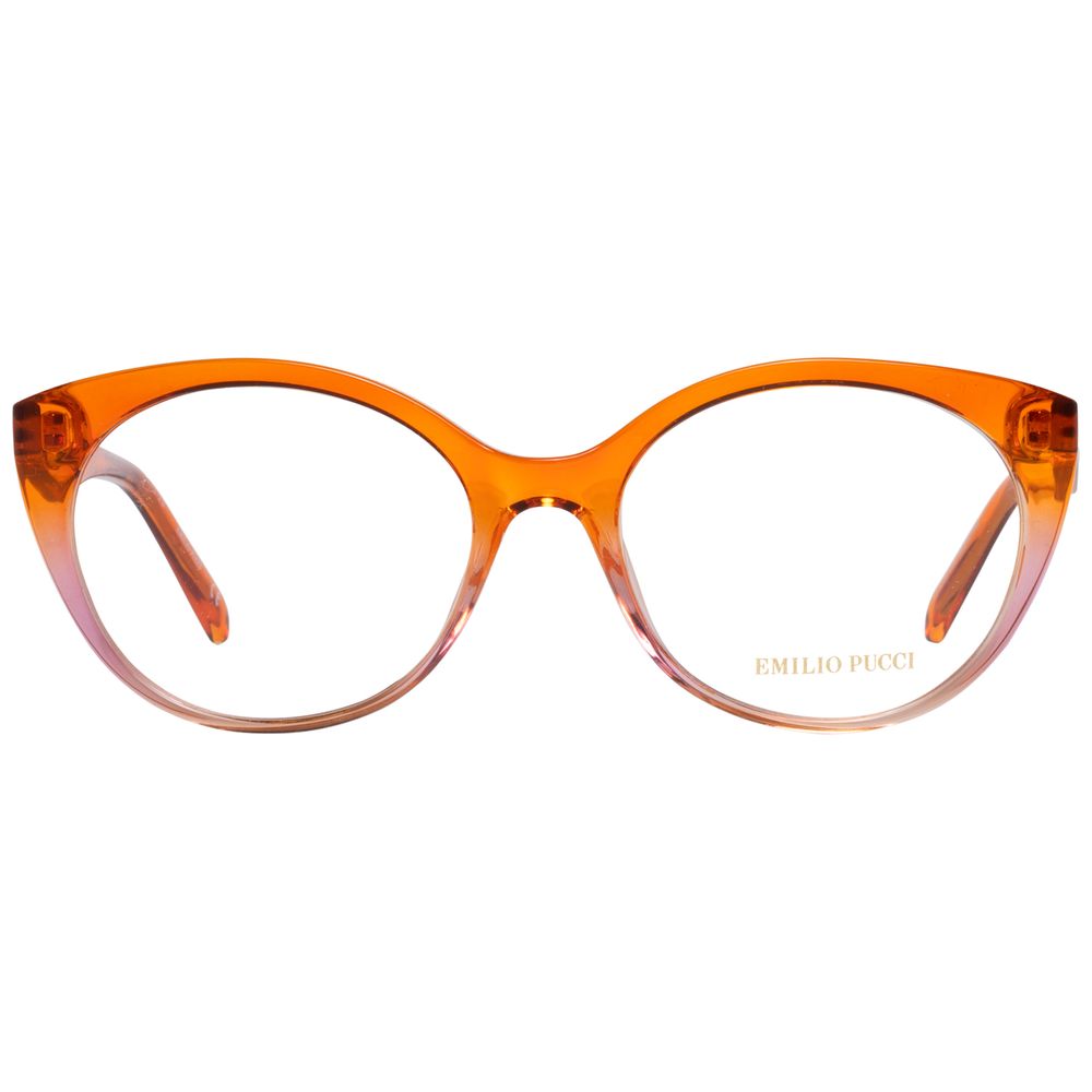 Orange Plastic Glasses (Frames) - ventzia