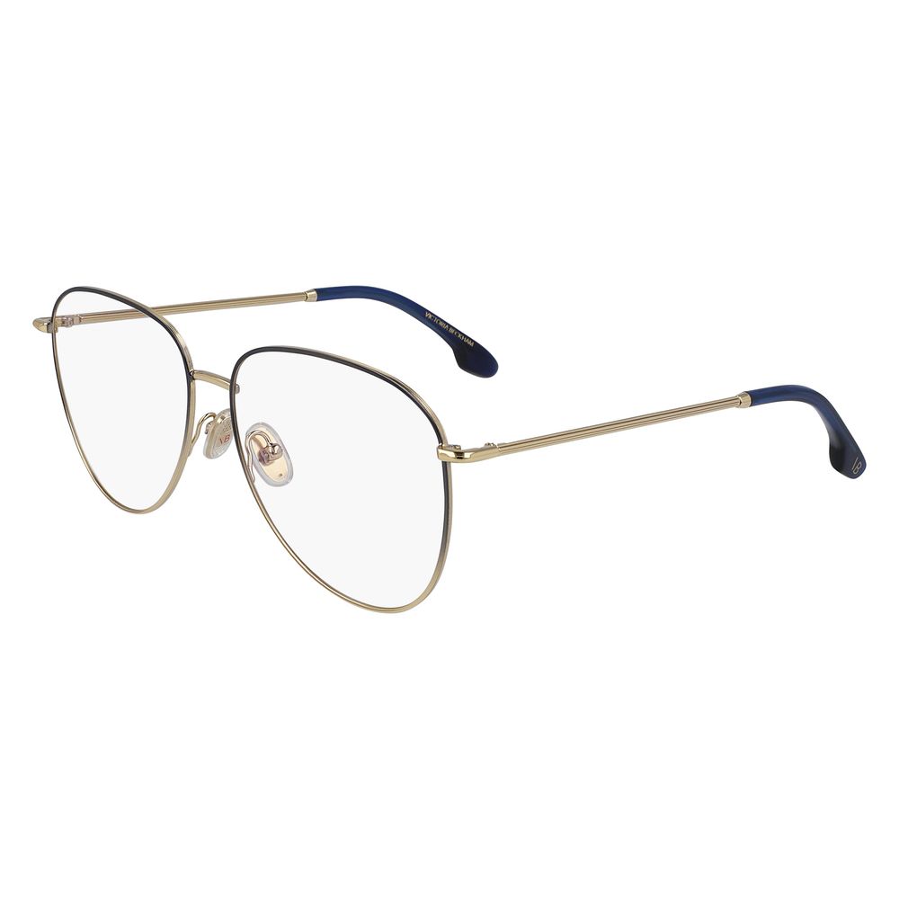 Blue Metal Glasses (Frames) - ventzia