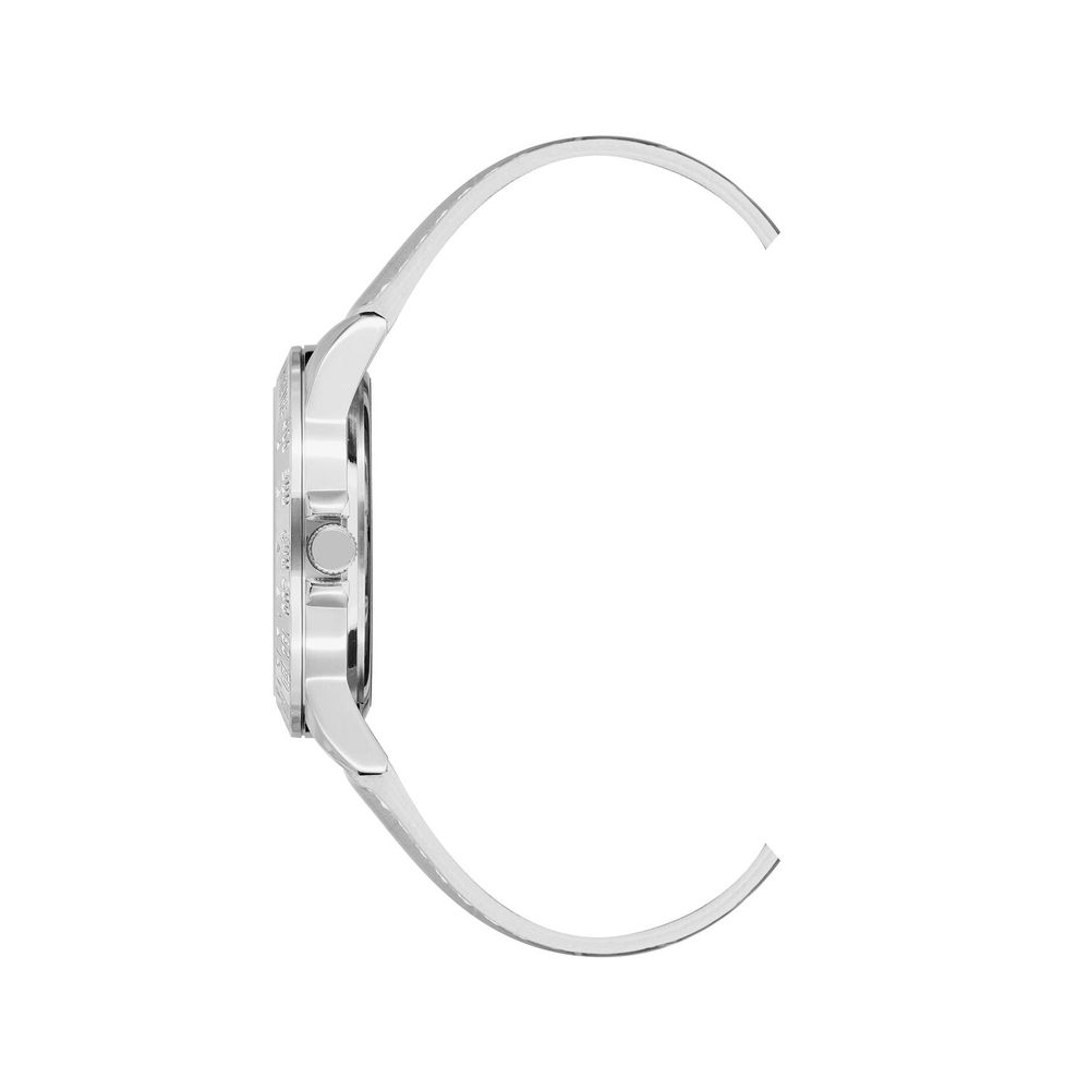 Silver Plastic Dress Watch - ventzia