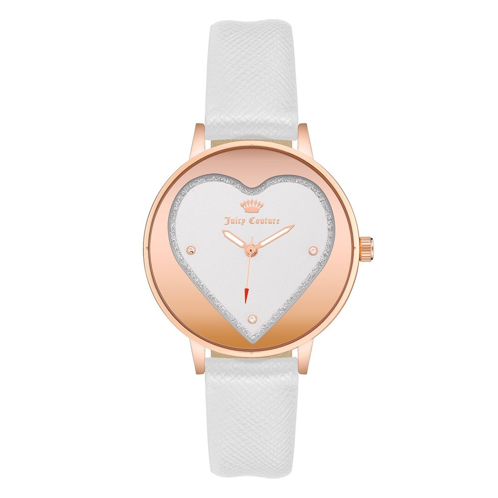 White Plastic Dress Watch - ventzia