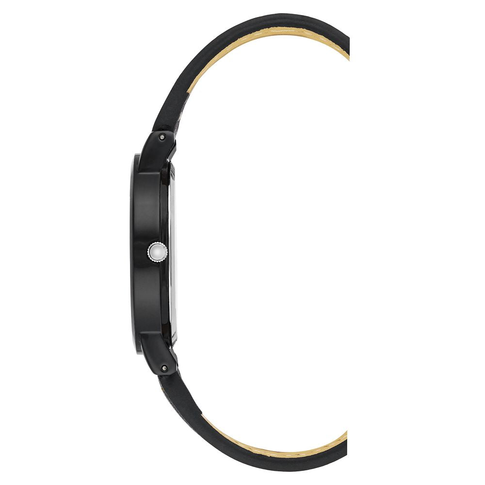 Black Plastic Dress Watch - ventzia