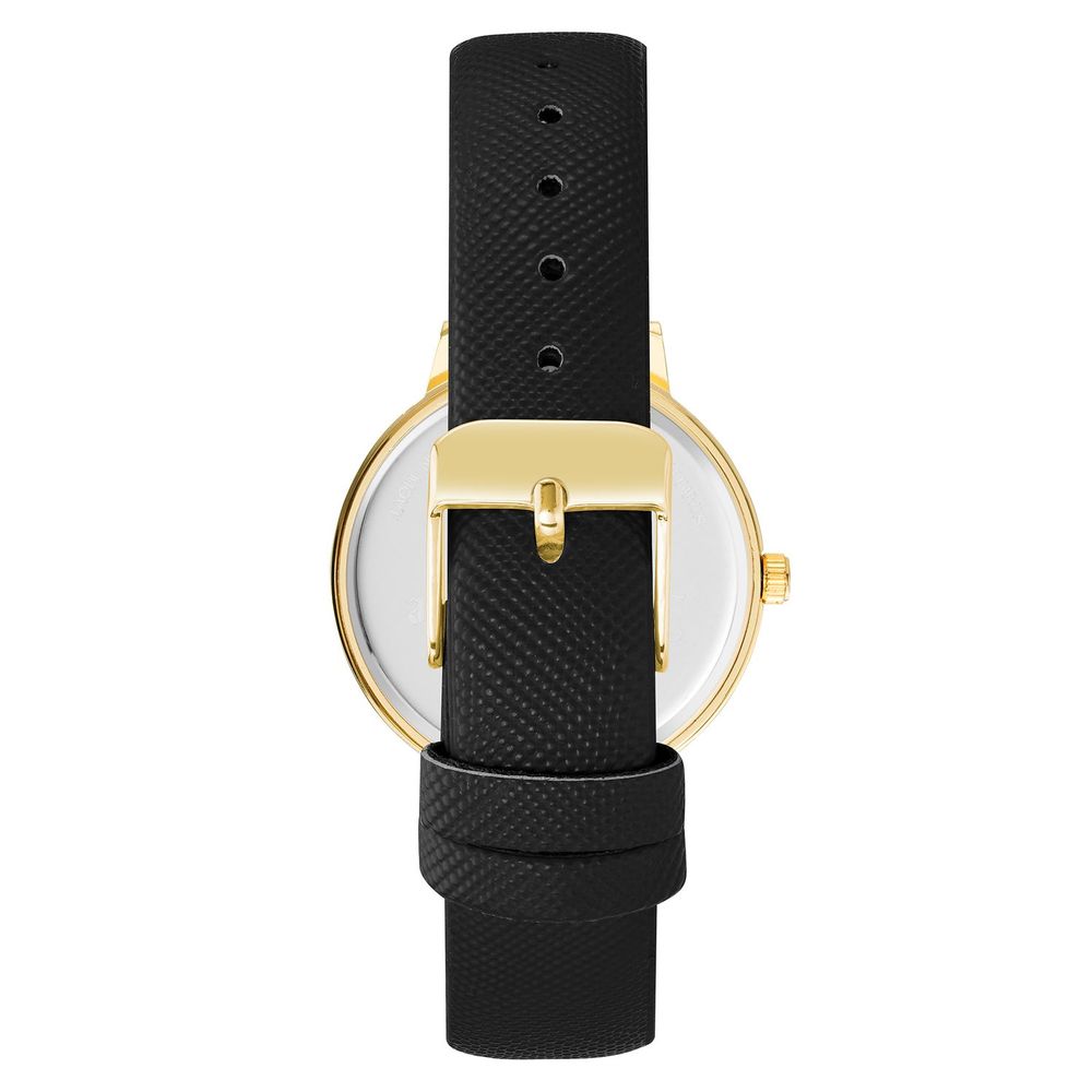 Black Plastic Dress Watch - ventzia