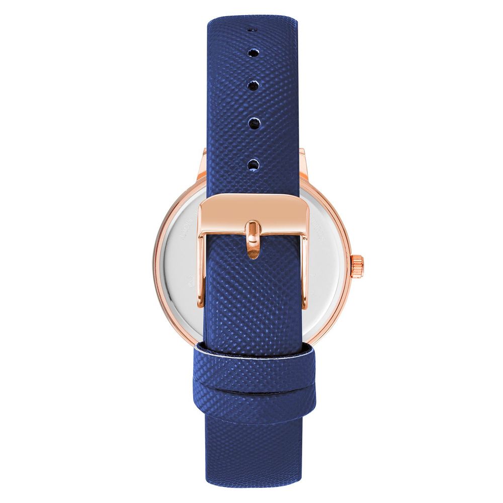 Blue Plastic Dress Watch - ventzia