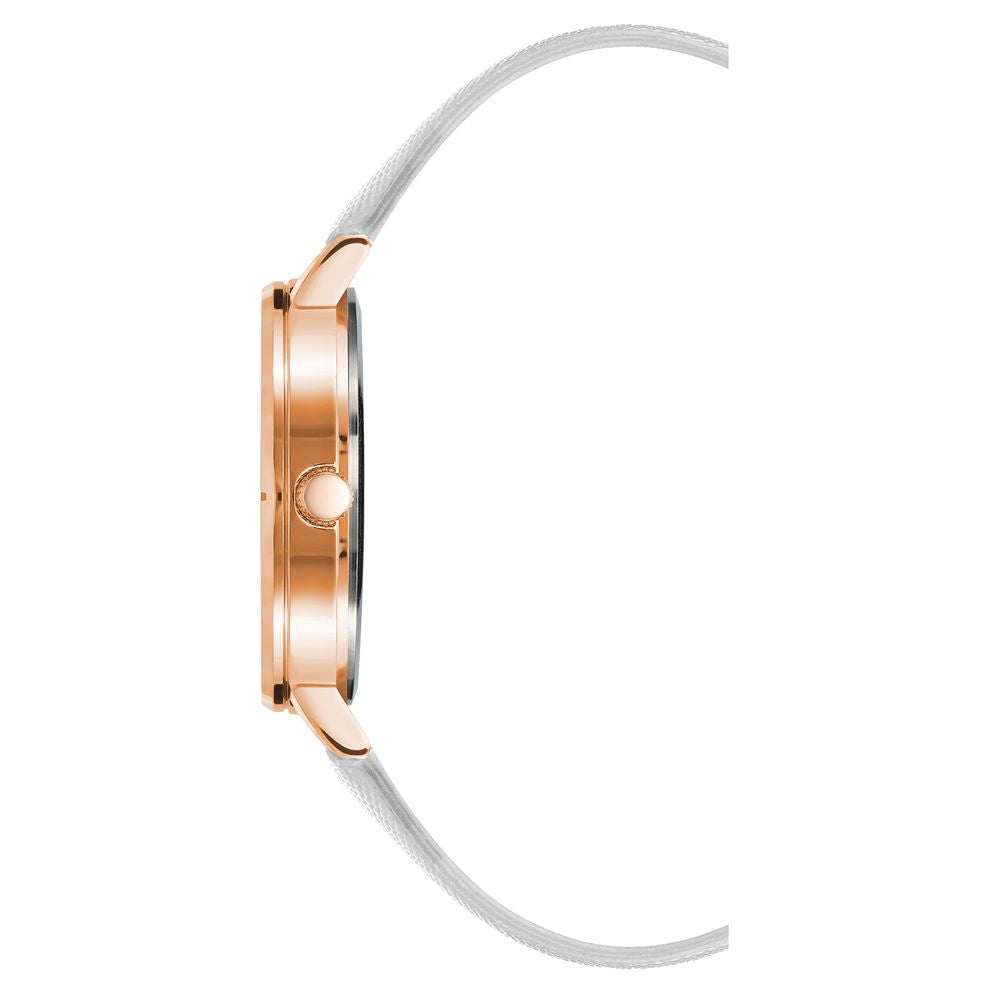 White Plastic Dress Watch - ventzia