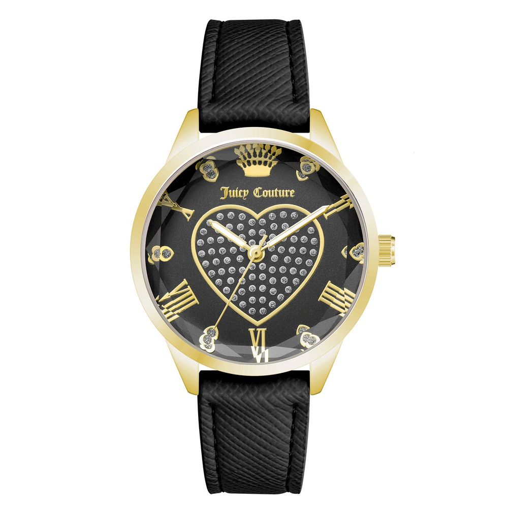 Black Plastic Dress Watch - ventzia
