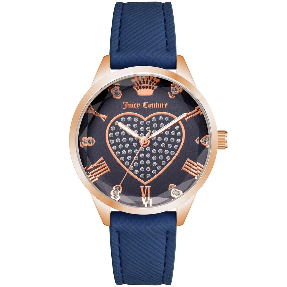 Blue Plastic Dress Watch - ventzia