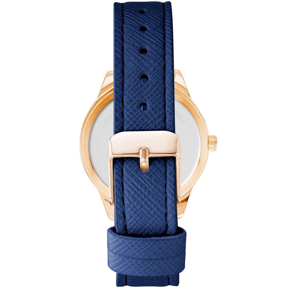 Blue Plastic Dress Watch - ventzia