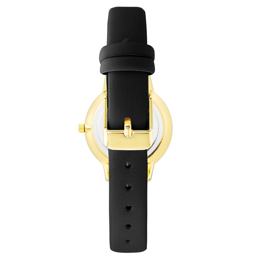 Black Plastic Dress Watch - ventzia