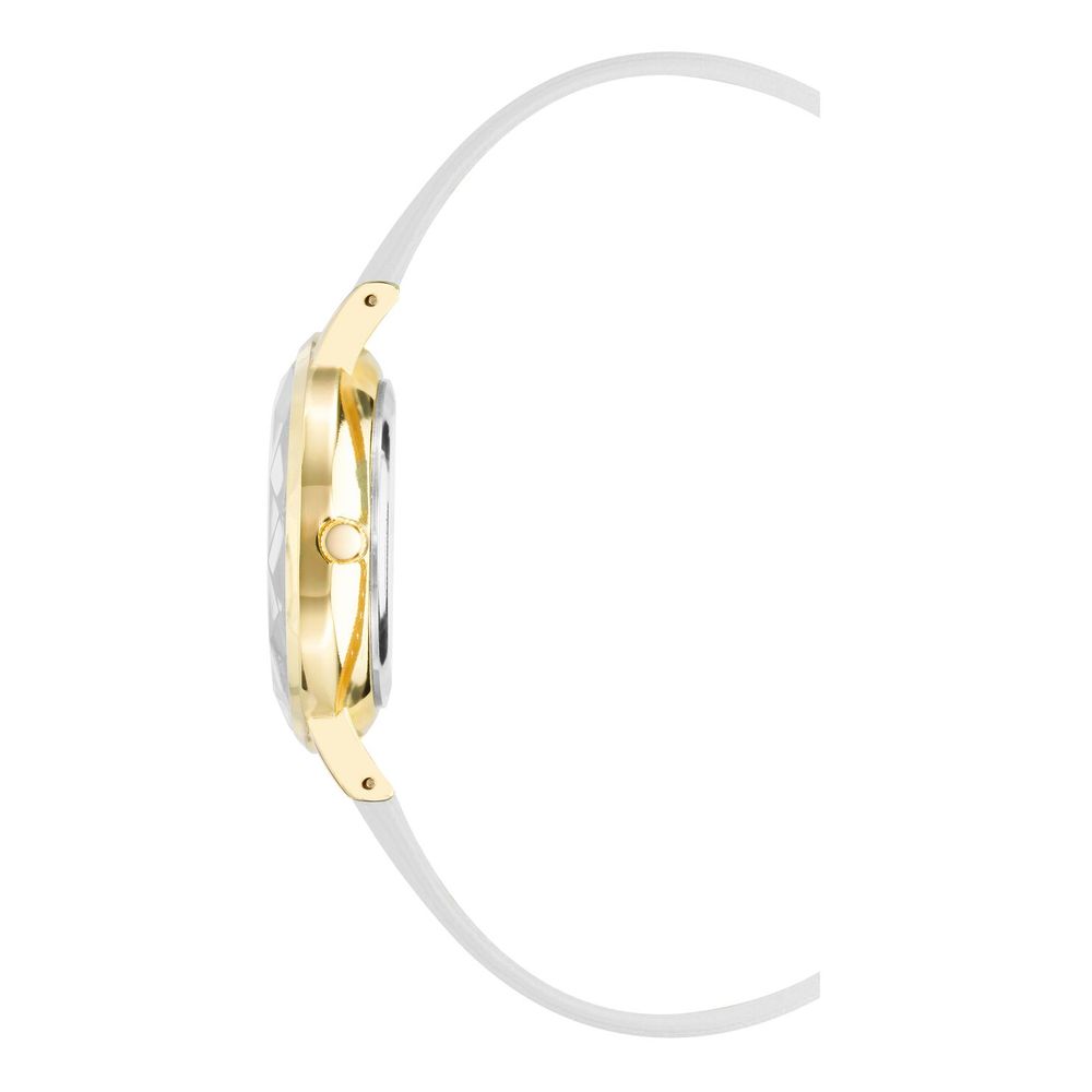 White Plastic Dress Watch - ventzia