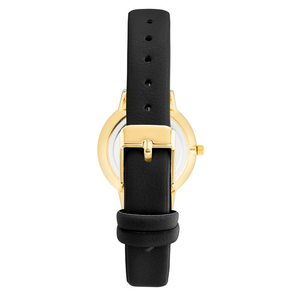Black Plastic Dress Watch - ventzia