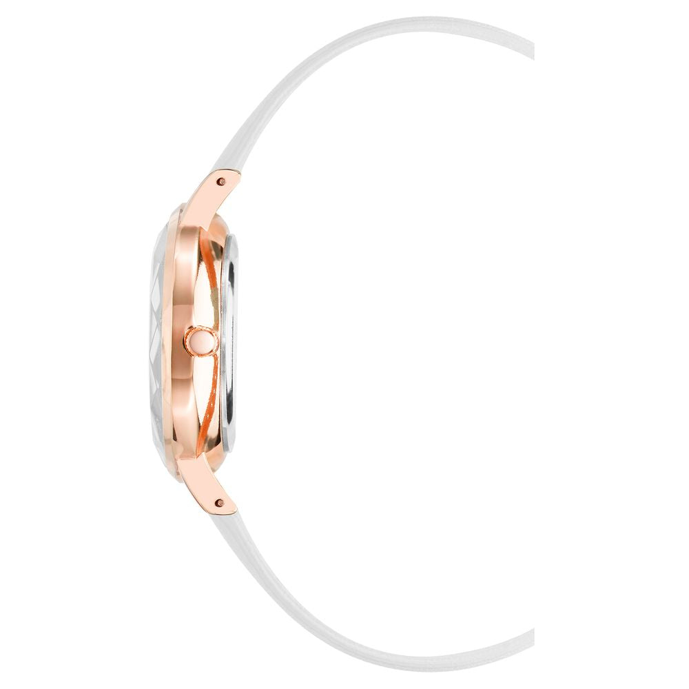 White Plastic Dress Watch - ventzia