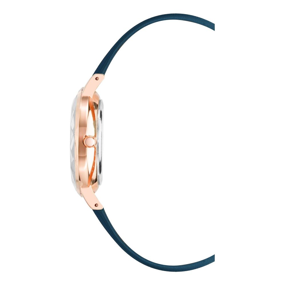 Blue Plastic Dress Watch - ventzia