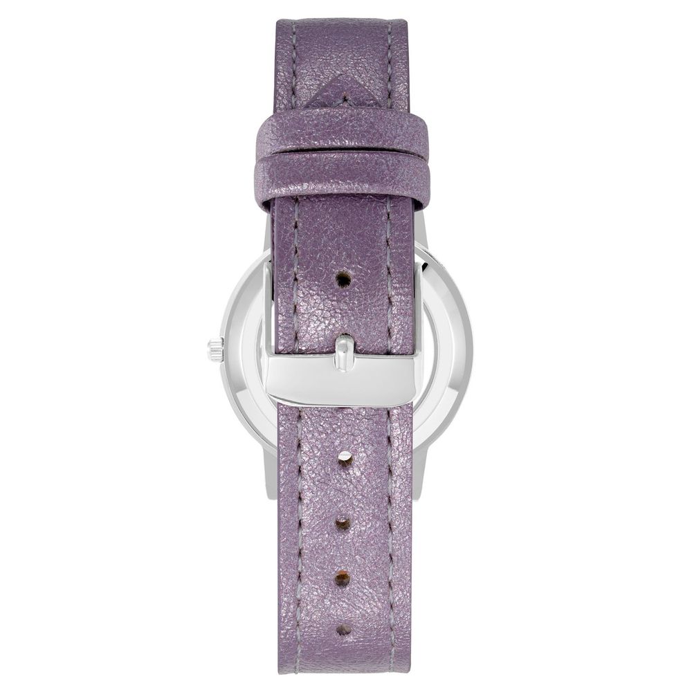 Purple Plastic Dress Watch - ventzia