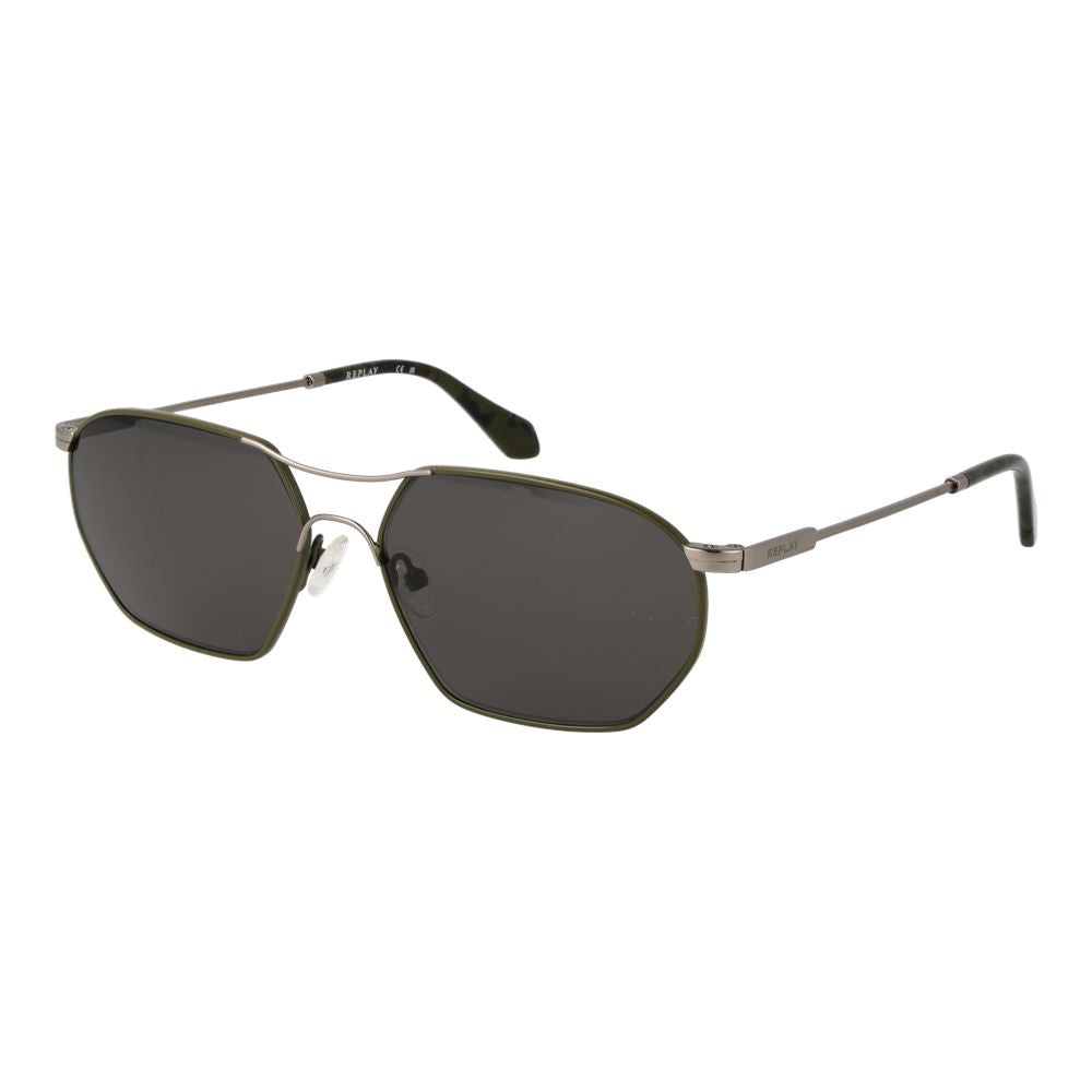 Bicolor Metal Sunglasses - ventzia