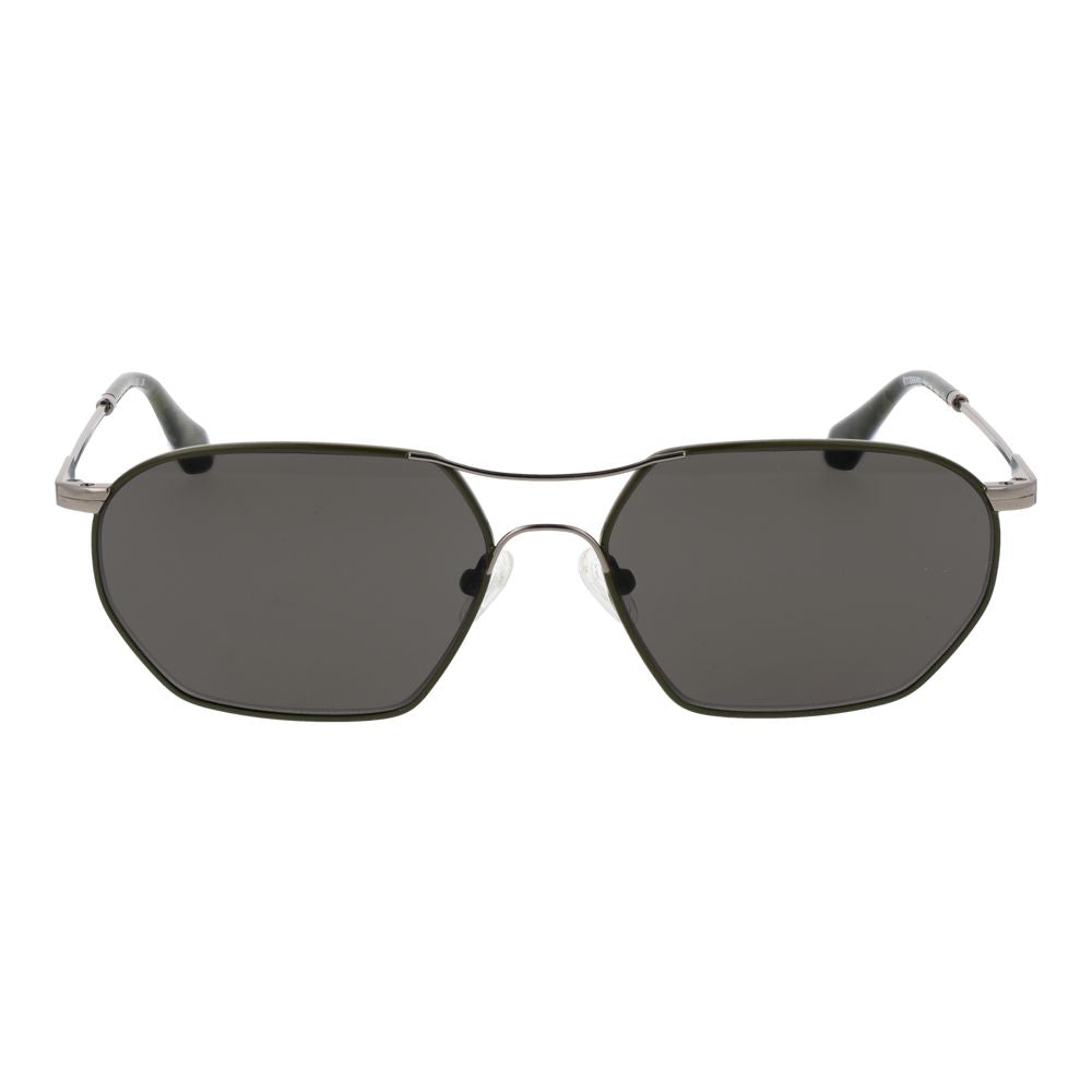 Bicolor Metal Sunglasses - ventzia