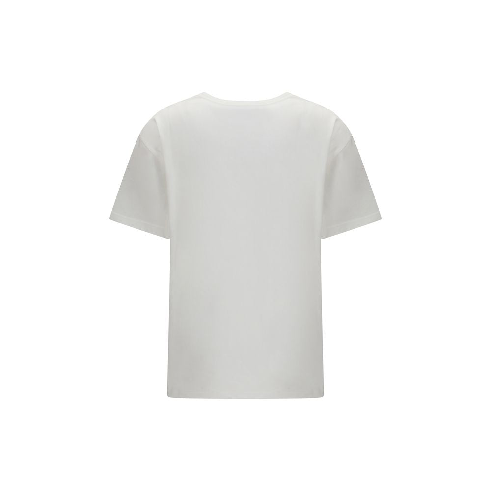 White Cotton T-Shirt - ventzia