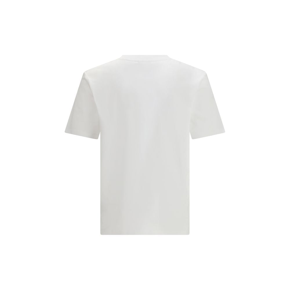 White Cotton T-Shirt - ventzia