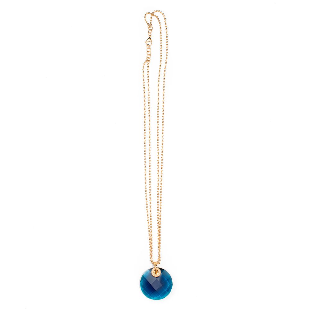 Pink Metal Necklace - ventzia