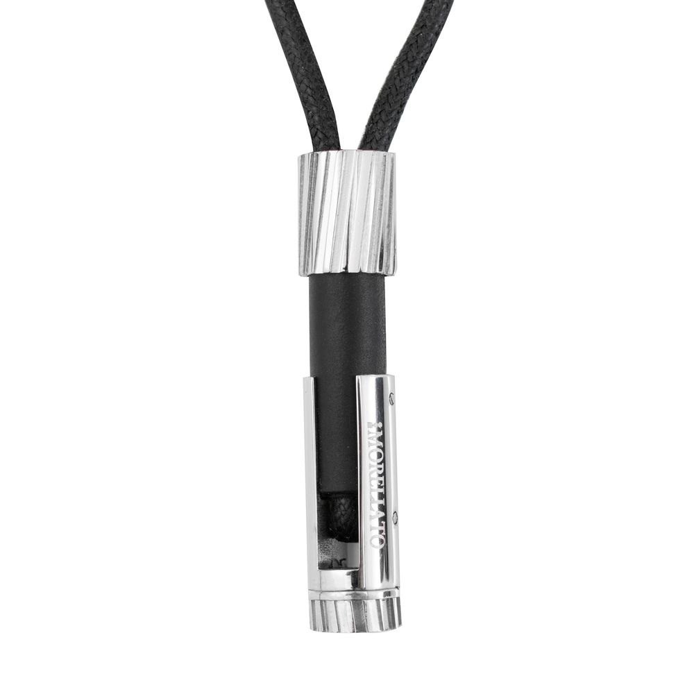 Gray Stainless Steel Necklace - ventzia
