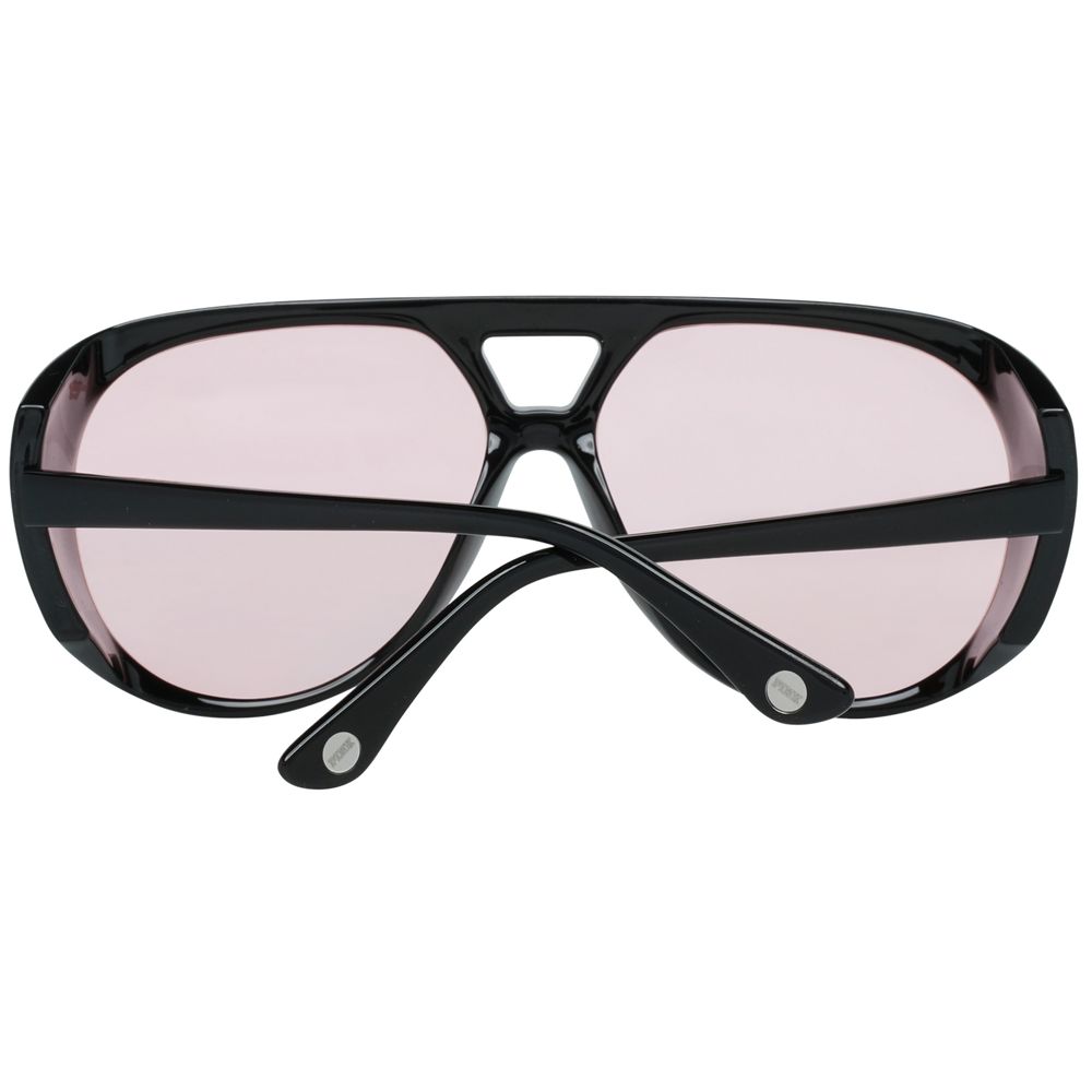 Black Plastic Sunglasses - ventzia