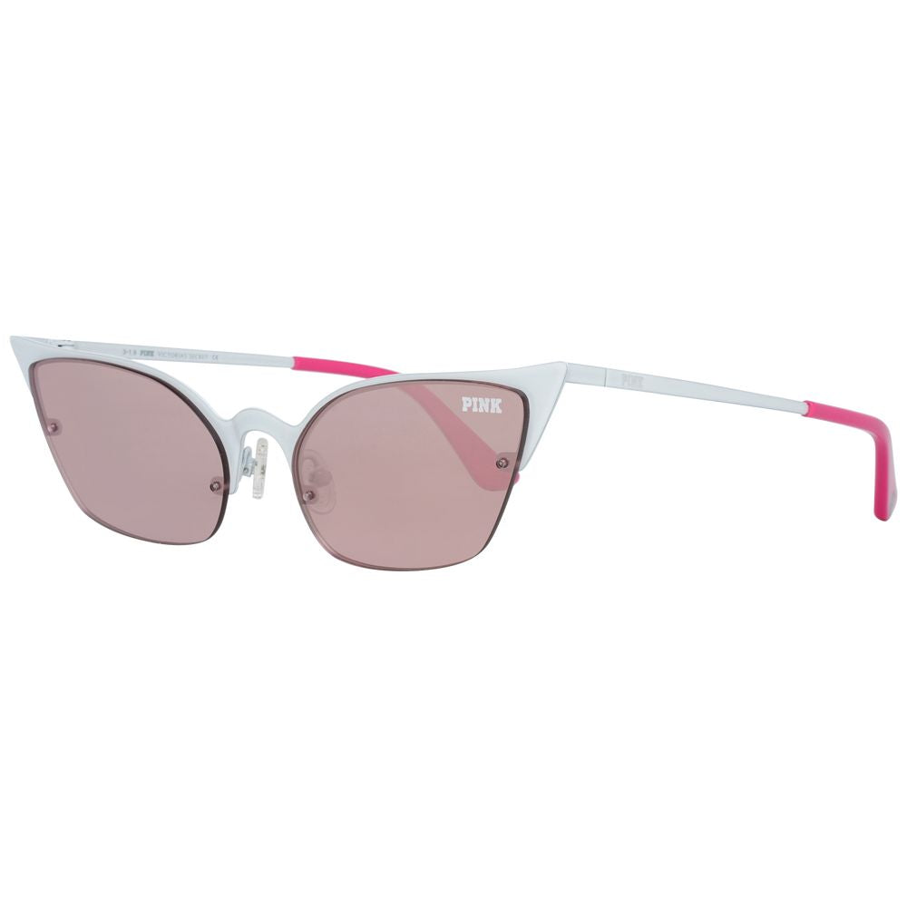 White Metal Sunglasses - ventzia