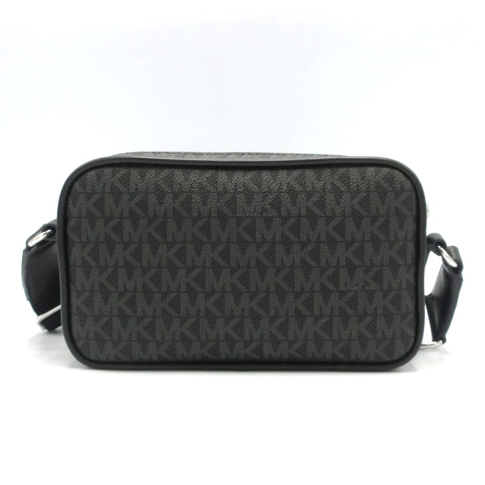 Black Canvas Crossbody Bag - ventzia