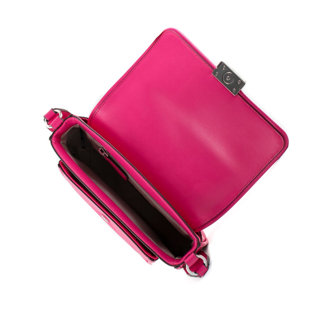 Multicolor Leather Shoulder Bag - ventzia