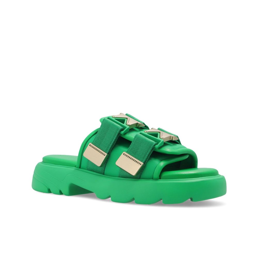 Bicolor Nylon Slides - ventzia