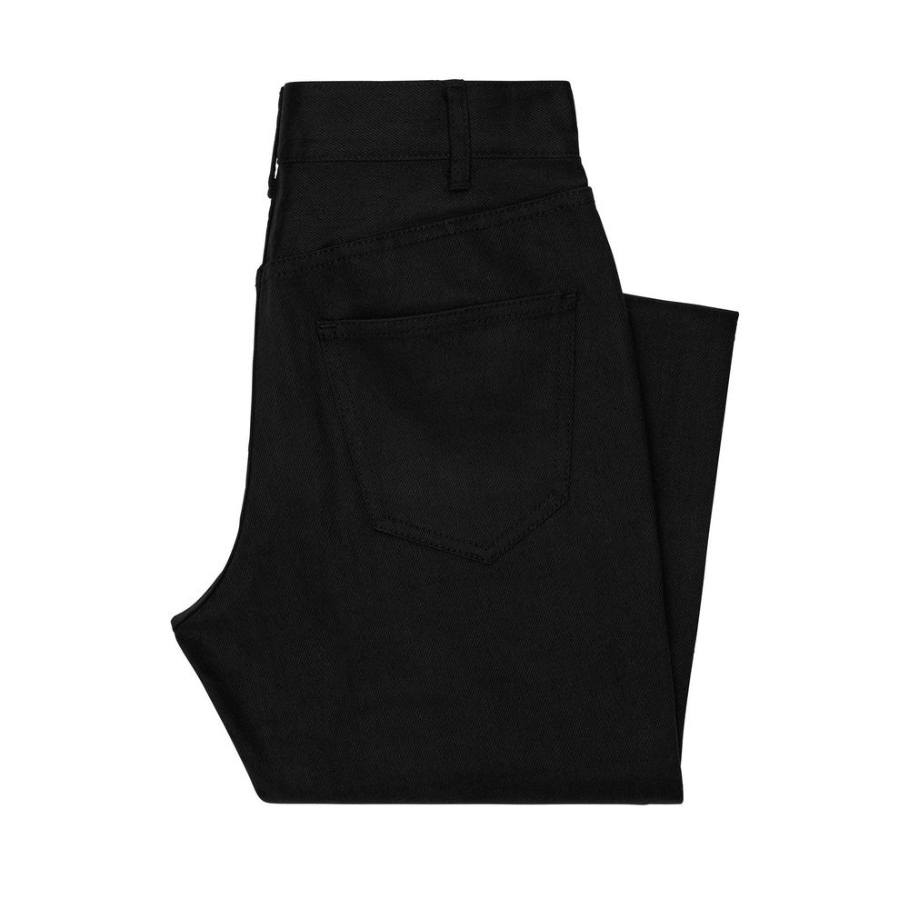 Black Cotton Skinny Jeans - ventzia