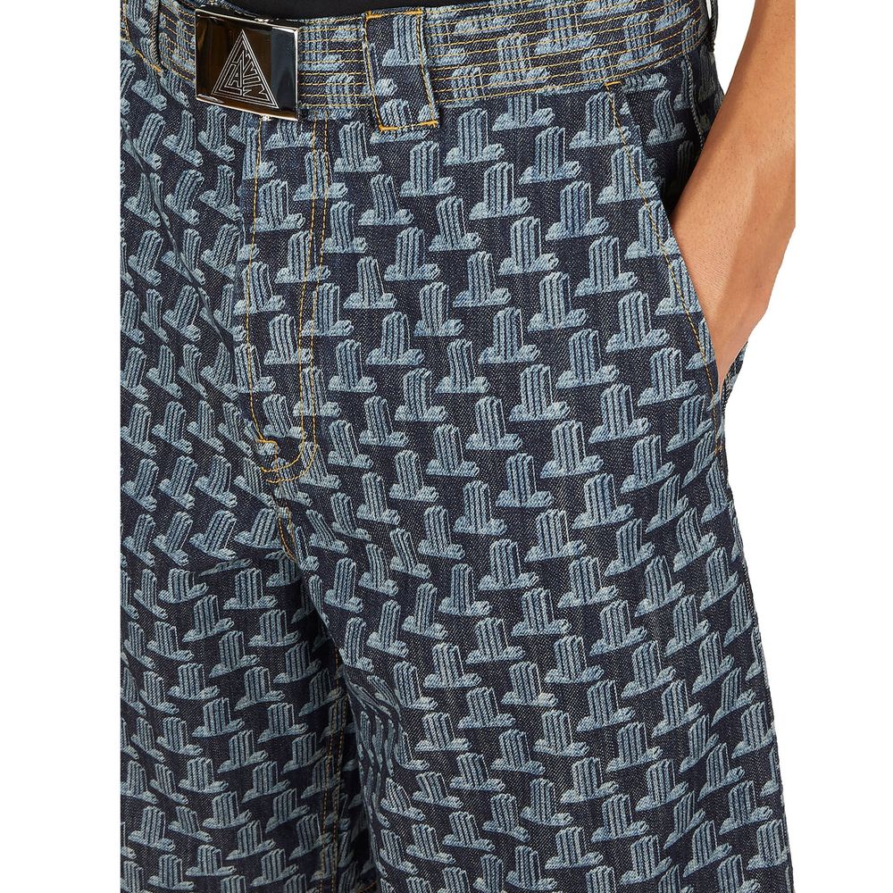 Blue Denim Shorts - ventzia