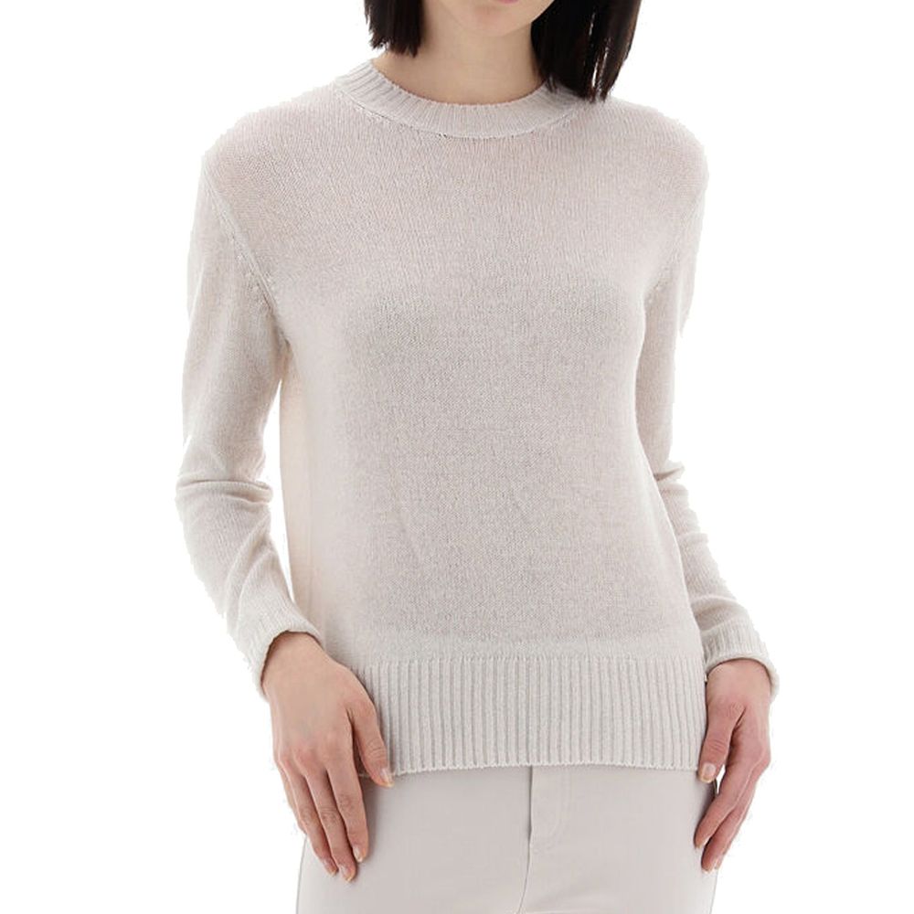 White Cashmere Sweater - ventzia