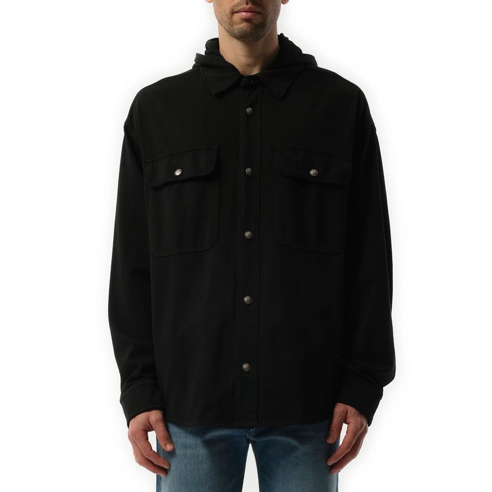 Black Denim Shirt - ventzia