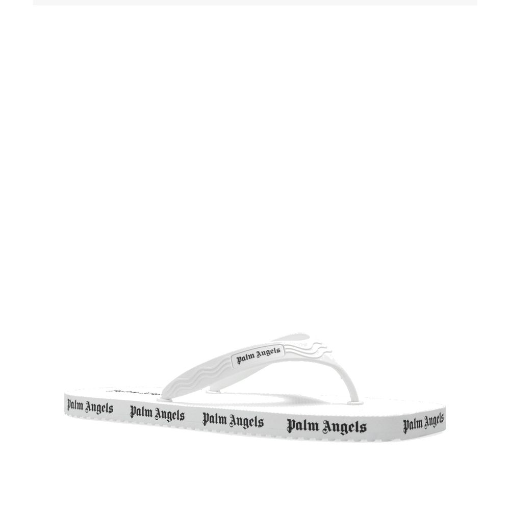White Rubber Slides - ventzia
