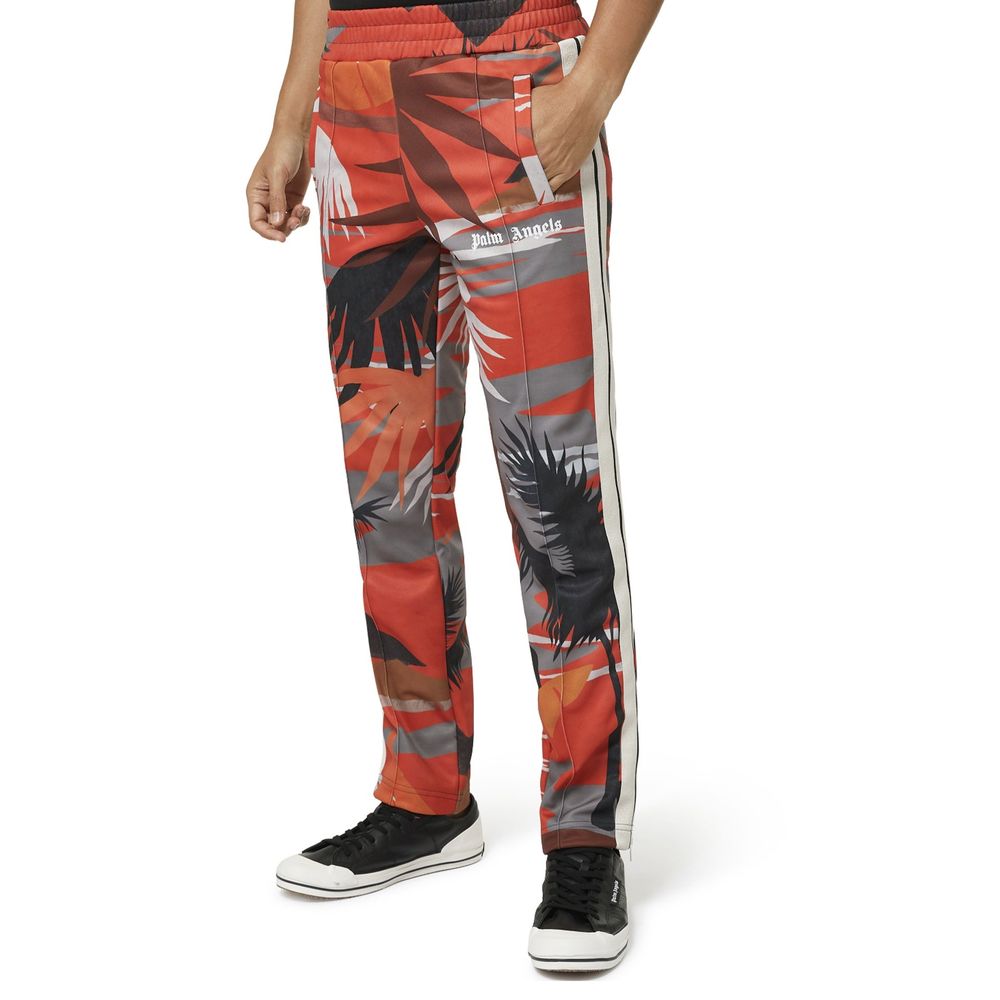 Multicolor Polyester Casual Pants - ventzia